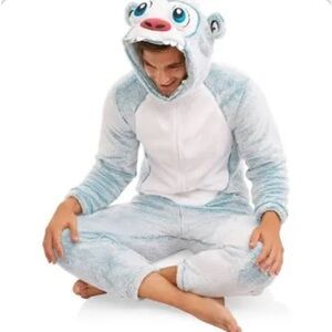 Halloween Costume. Yeti/Abominable Snowman Costume/pj’s